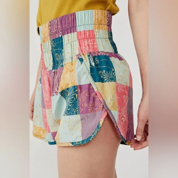 NWT S Free People Way Home Shorts (Rose Water Combo) - Picture 5 of 6